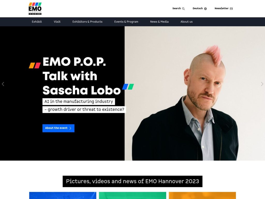 EMO Hannover 2025 - Event screenshot