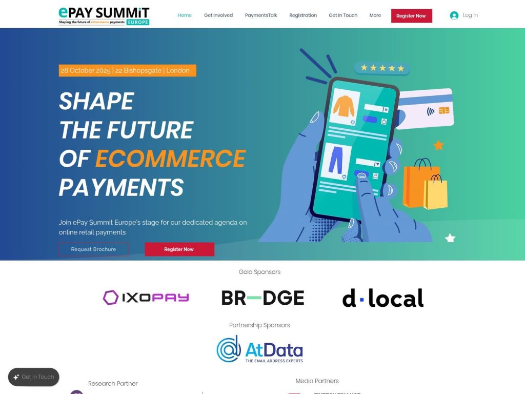 ePay Summit 2025 - The future of ecommerce payments - Event screenshot