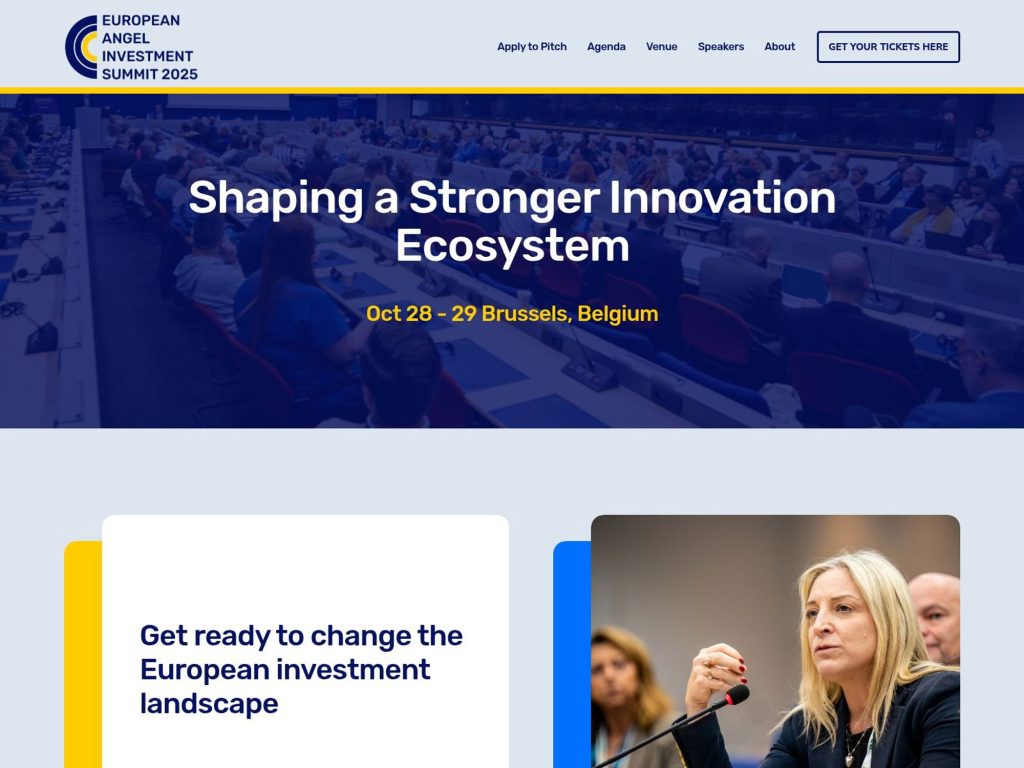 European Angel Investment Summit 2025 image