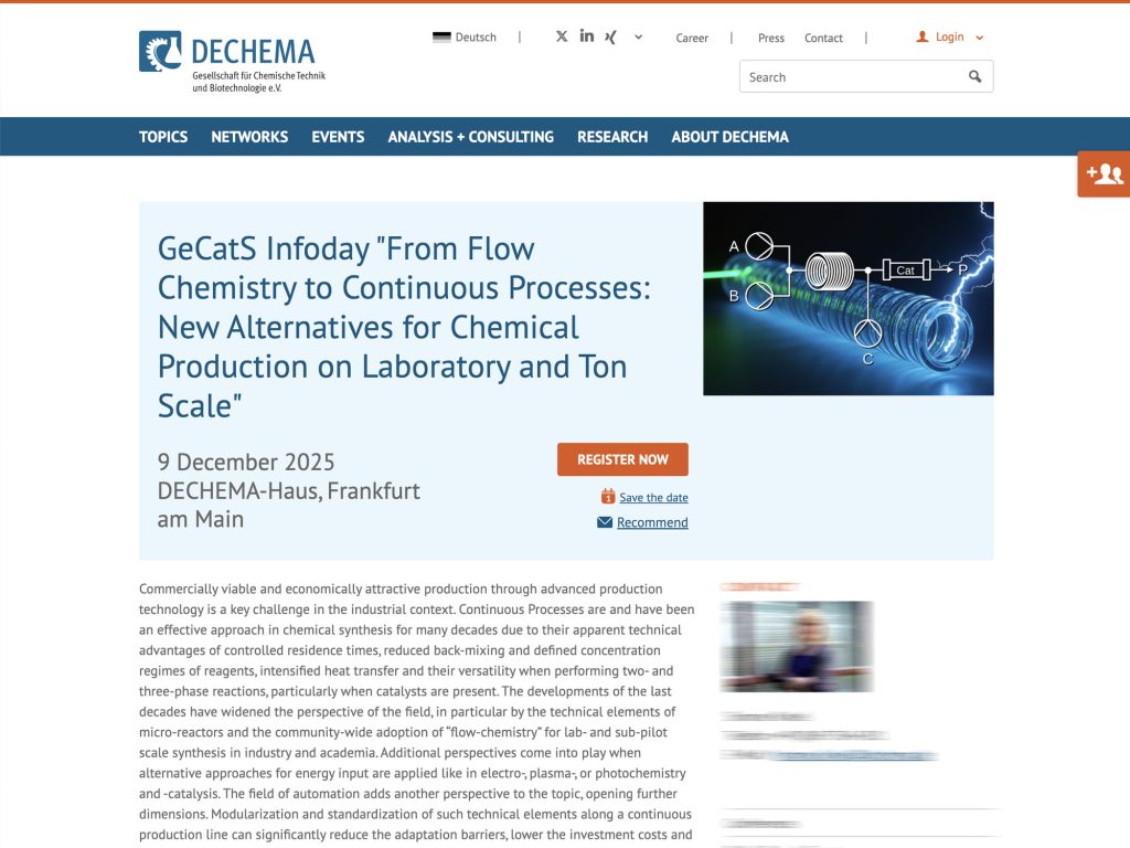 GeCatS Infoday 2025 image