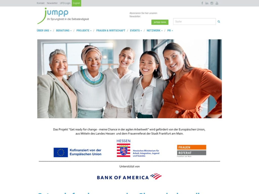 Get ready for change - meine Chance in der agilen Arbeitswelt - Berufliche Entwicklung braucht gleiche Chancen - Event screenshot