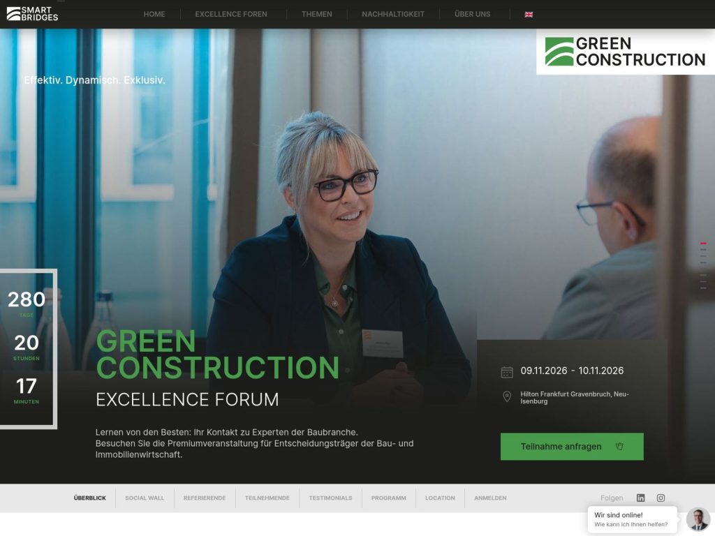 Green Construction Excellence Forum website