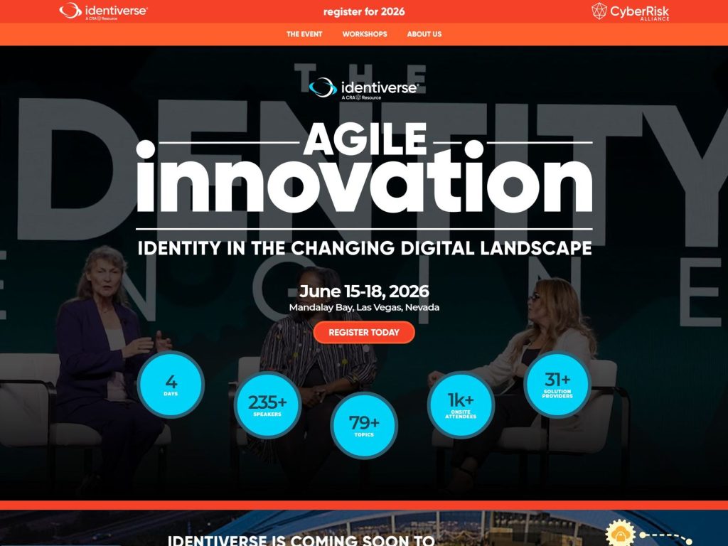 Identiverse 2026 website