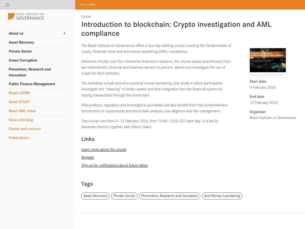 Introduction to blockchain website
