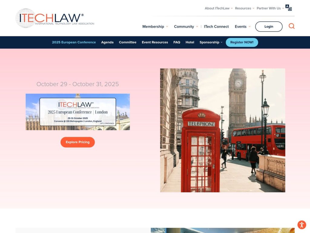 ITechLaw 2025 European Conference - Event screenshot