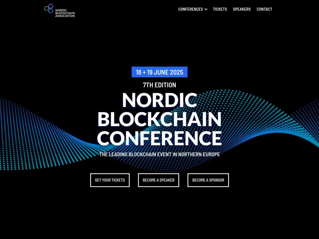 Nordic Blockchain Conference 2025 image