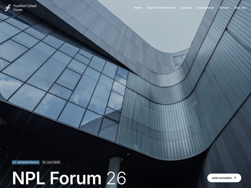 NPL Forum 26 website