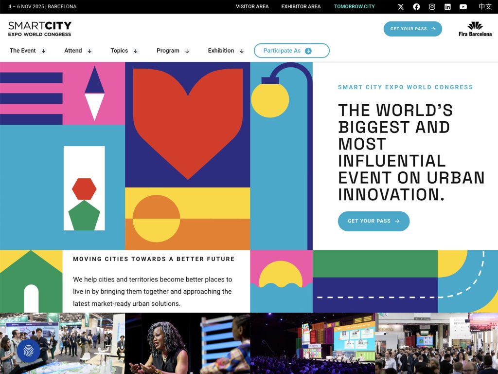 Smart City Expo World Congress 2025 - The event for better cities - Event screenshot