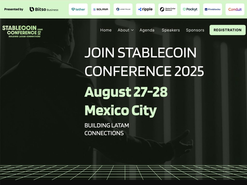 Stablecoin Conference Latin America 2025 - Event screenshot