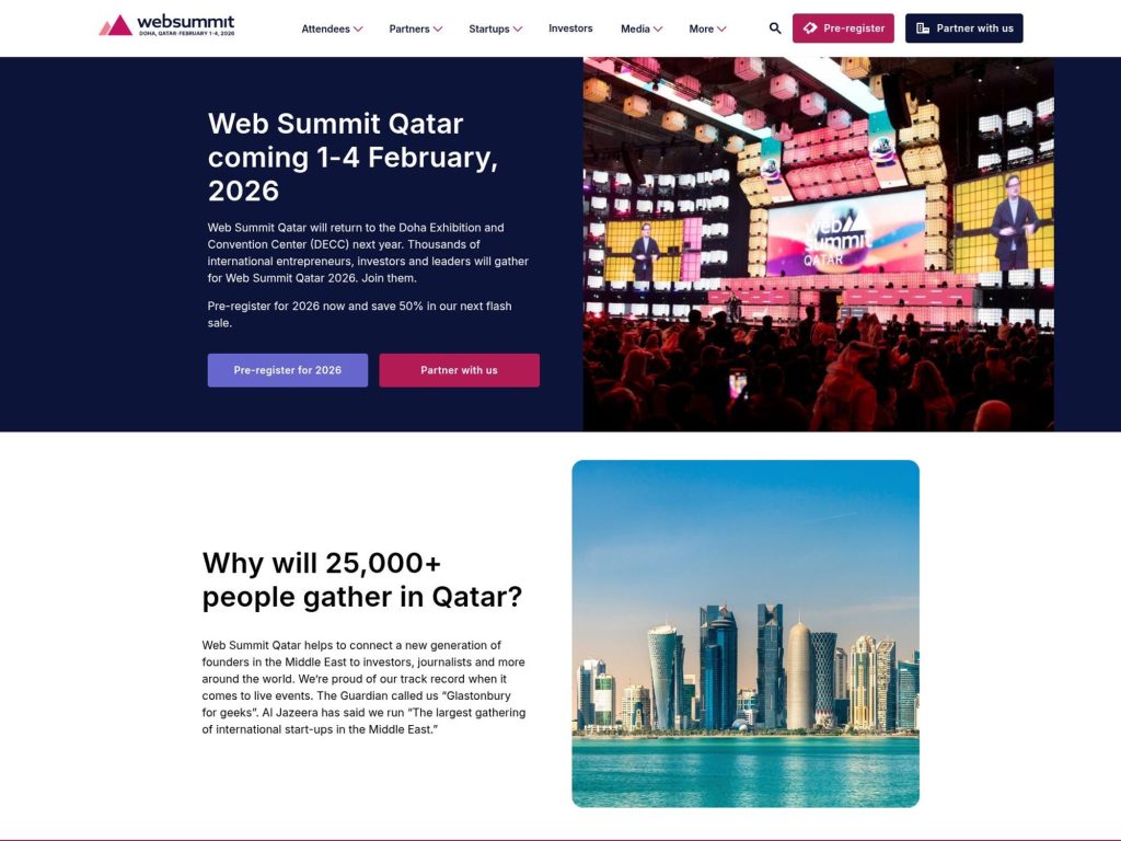 Web Summit Qatar 2026 image