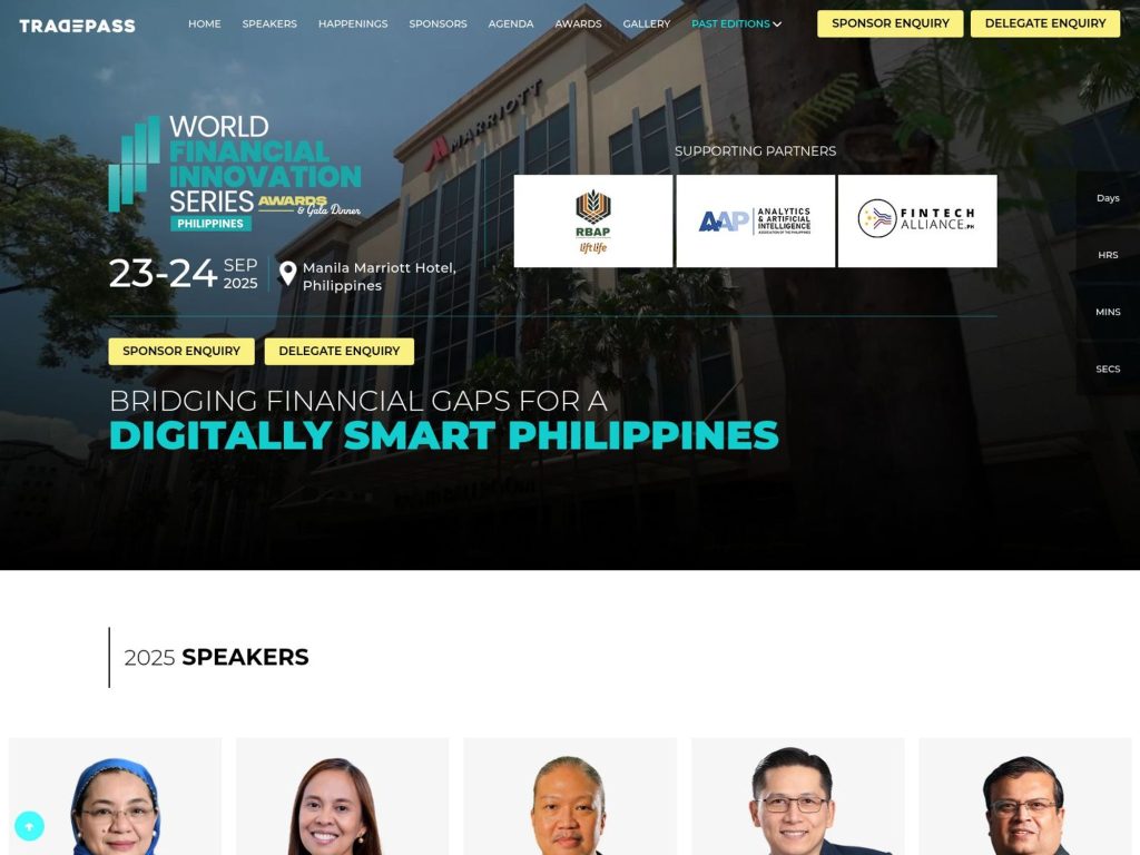 WFIS 2025 Philippines - Bridging financial gaps for a digitally smart Philippines Ask ChatGPT - Event screenshot