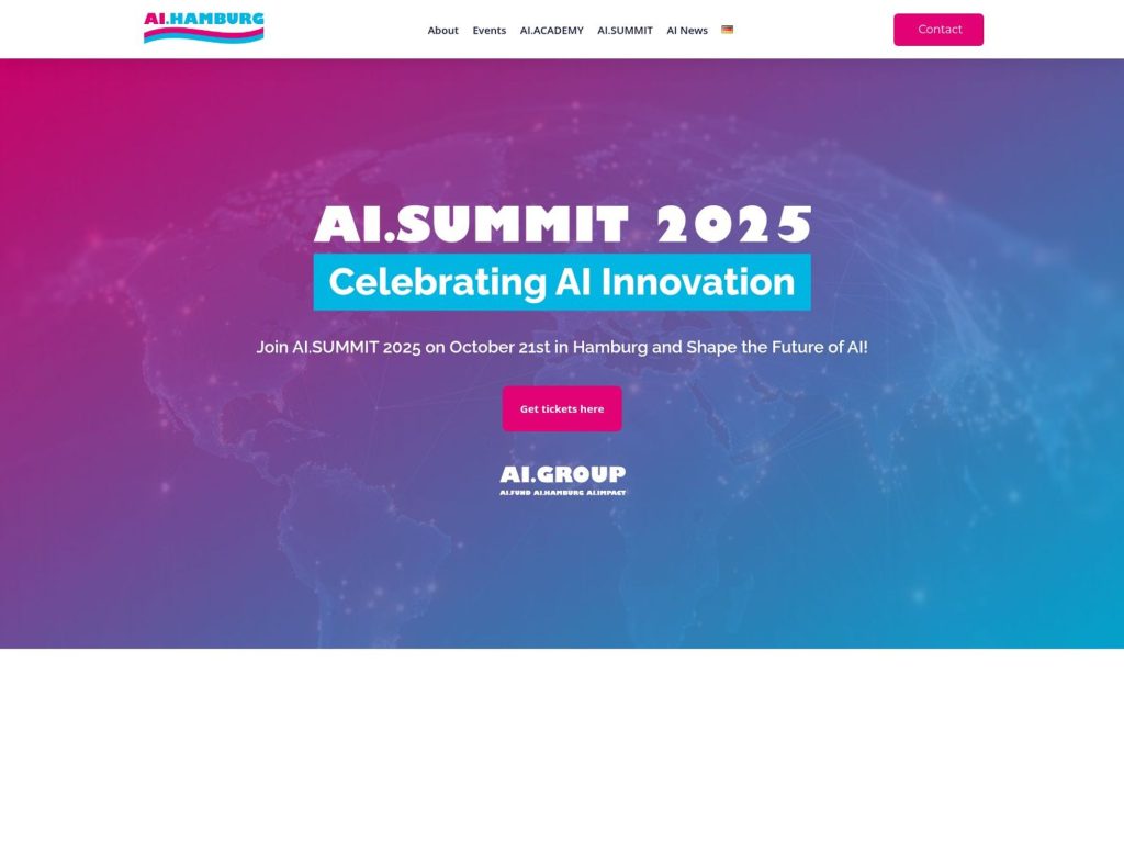 AI Summit 2025 - Event screenshot