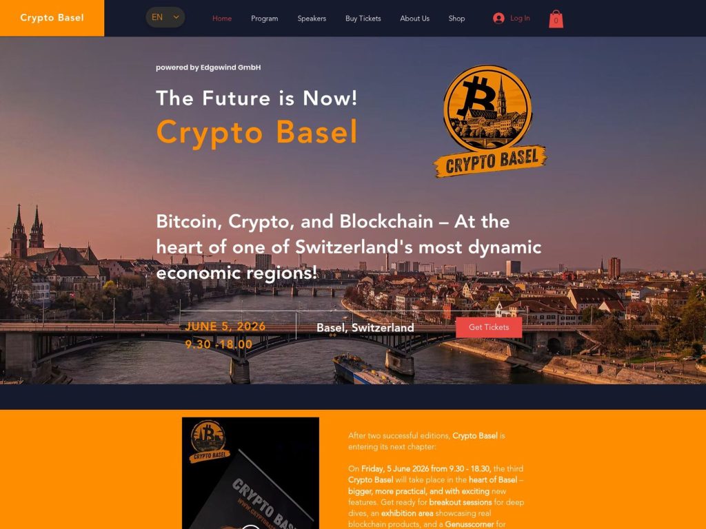 Crypto Basel 2026 website