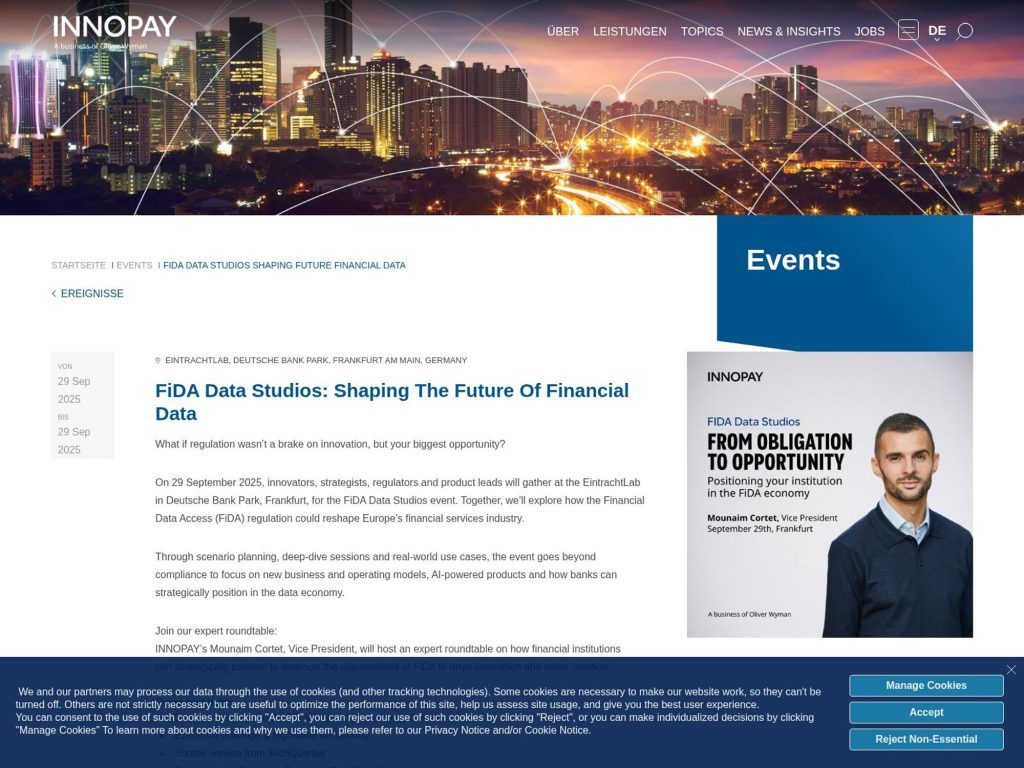 FIDA Data Studios - Event screenshot