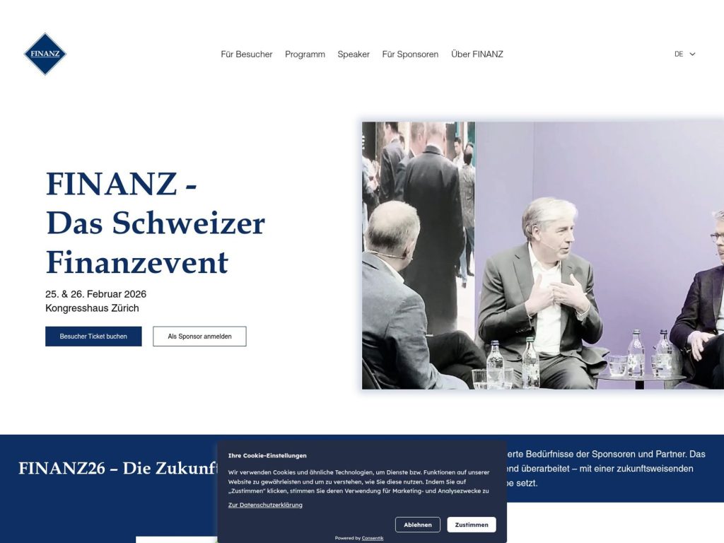 FINANZ26 website