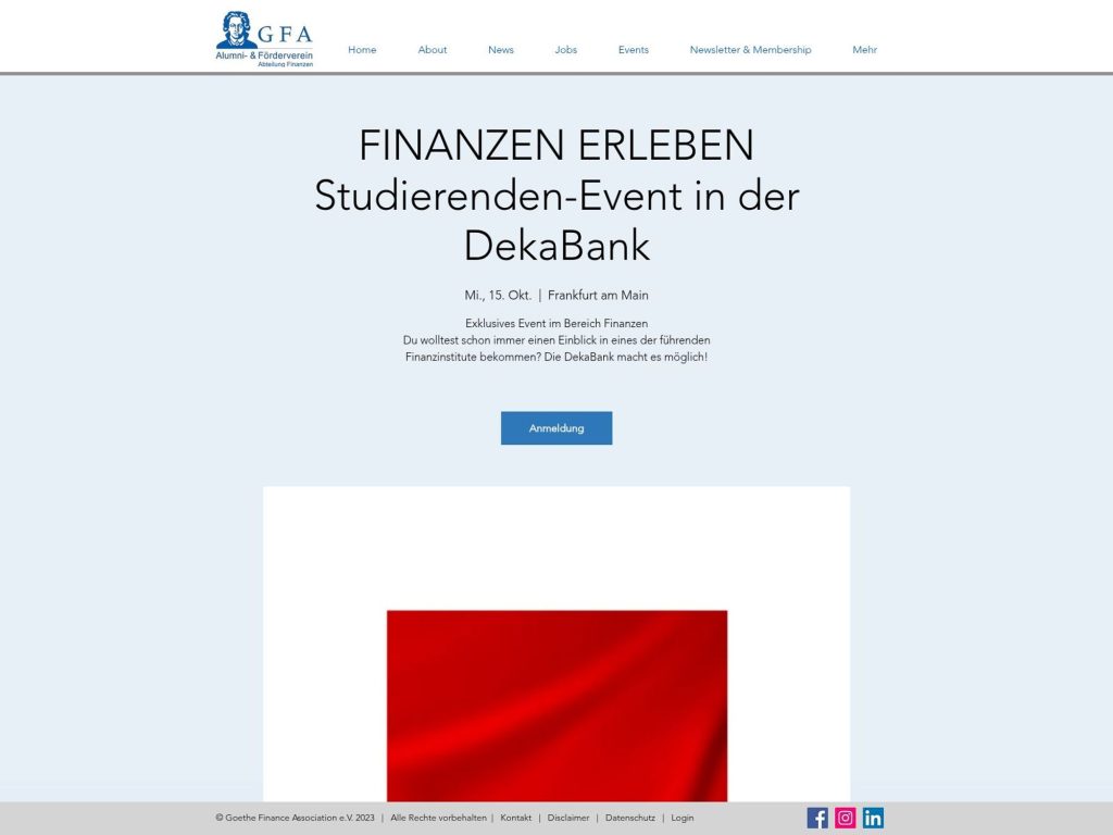 Finanzen Erleben - Event screenshot