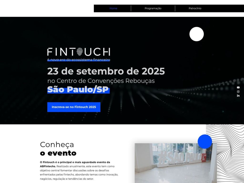 FINT UCH - A nova era do ecossistema financeiro - Event screenshot