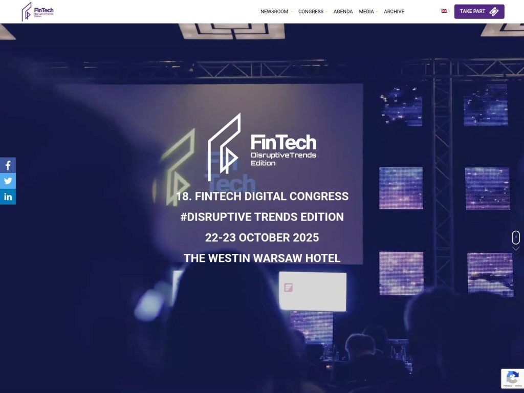 FinTech DisruptiveTrends Edition - 18. Fintech Digital Congress - Event screenshot