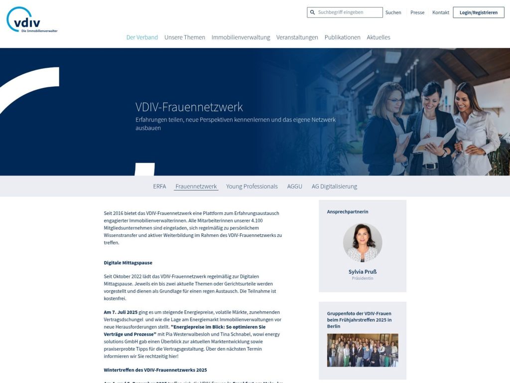 Wintertreffen des VDIV-Frauennetzwerks - Event screenshot