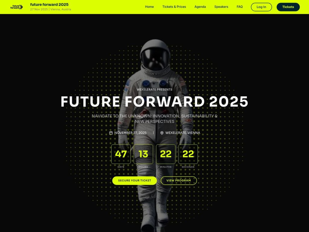 Future Forward - Event screenshot