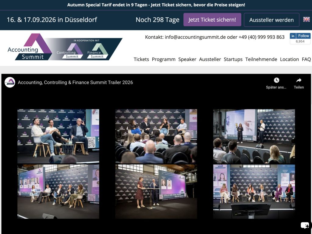 Accounting Summit website