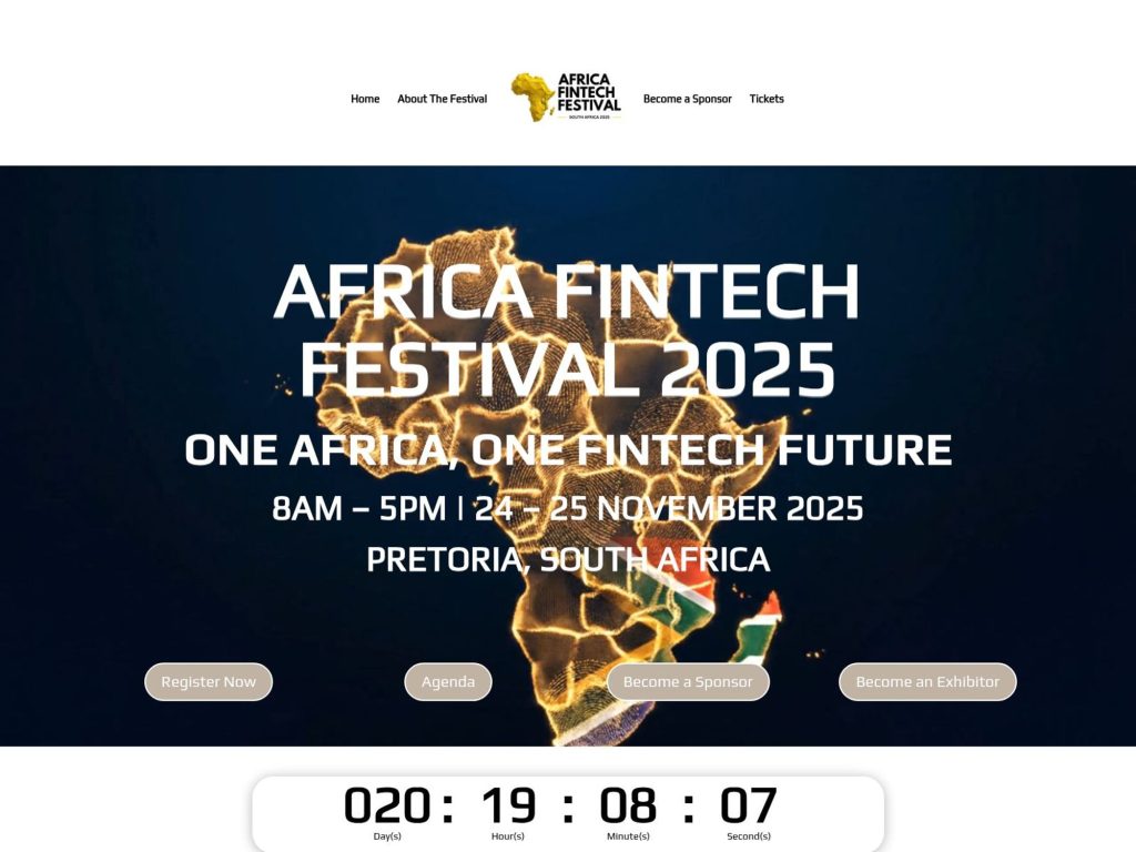 Africa Fintech Festival 2025 - Event screenshot