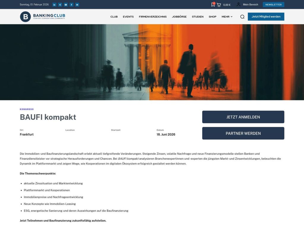 BAUFI kompakt website