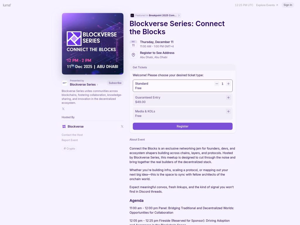 Blockverse Series - Connect the Blocks - Event screenshot