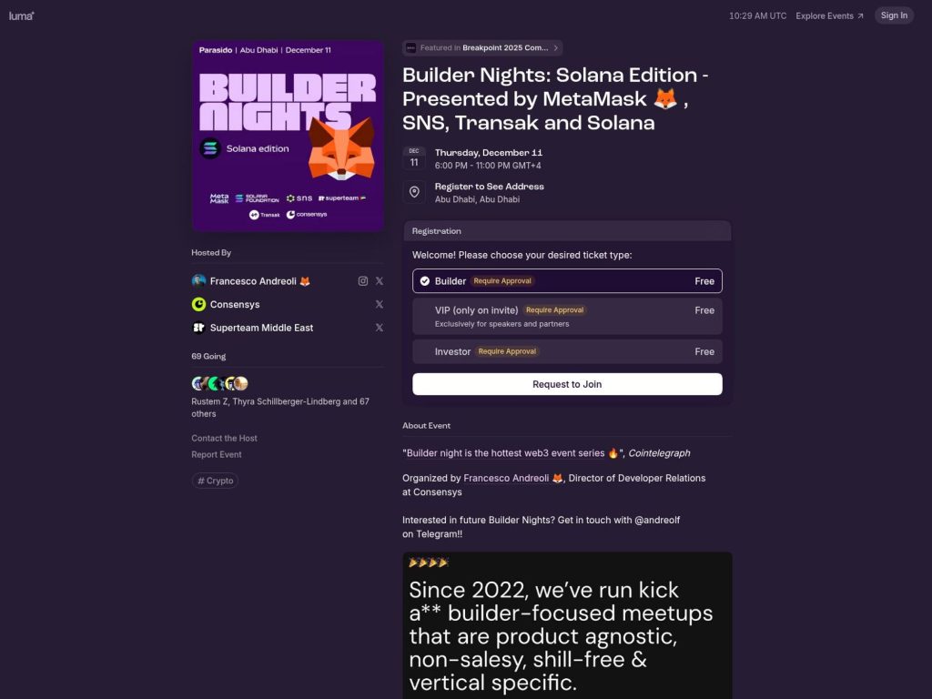 Builder Nights image