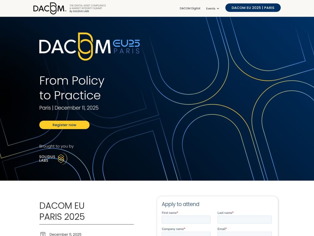 DACOM EU Paris 2025 image