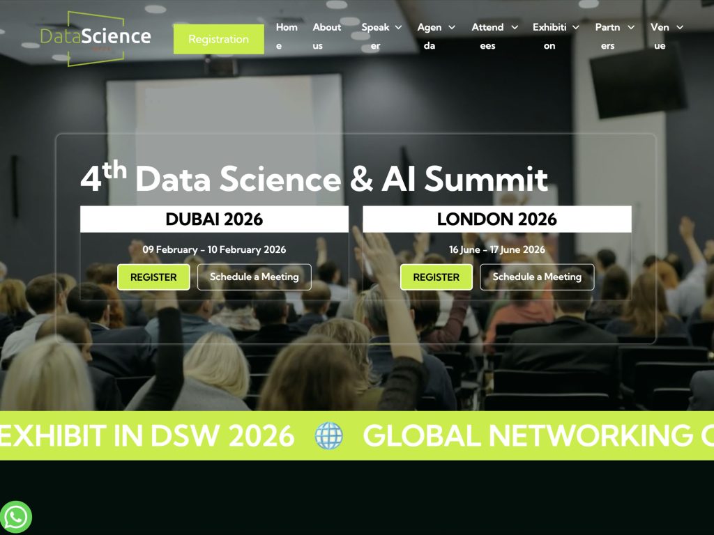 Data Science & AI Summit website