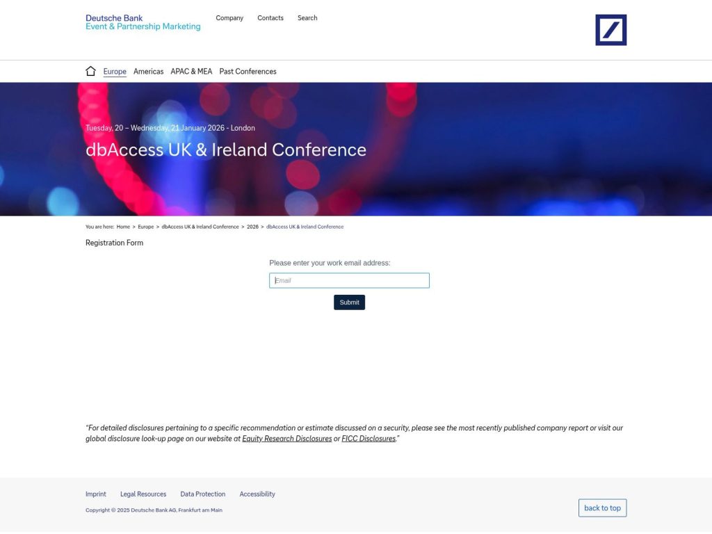 dbAccess UK & Ireland Conference 2026 image