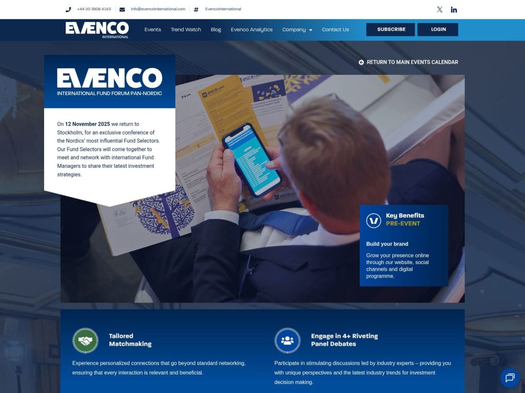 Evenco - Event screenshot