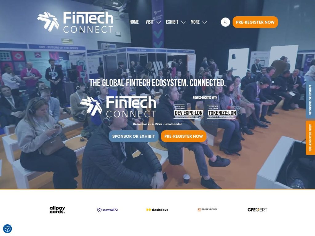 Fintech Connect 2025 - Event screenshot