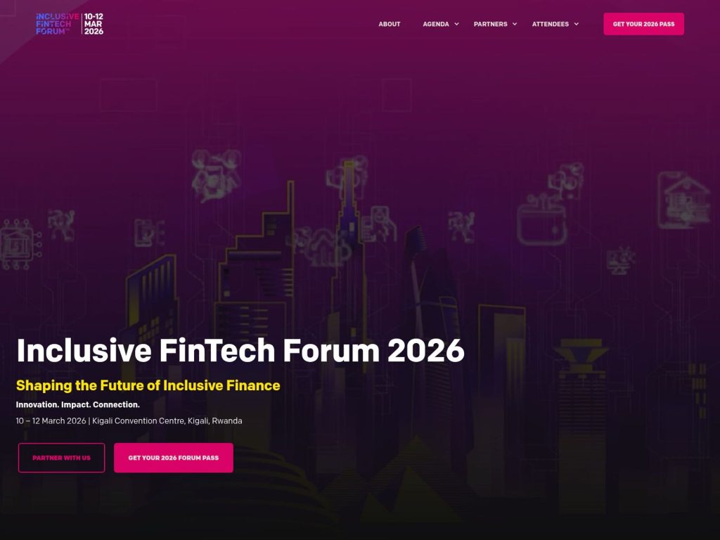Inclusive FinTech Forum 2026 website