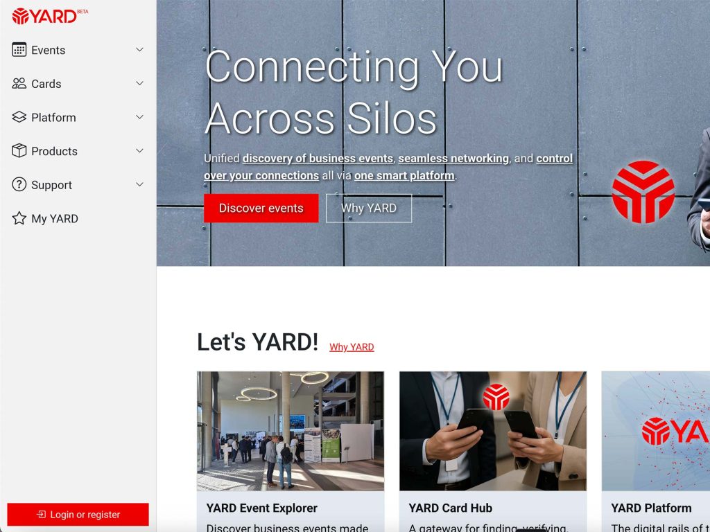 left side navigation launched - YARD