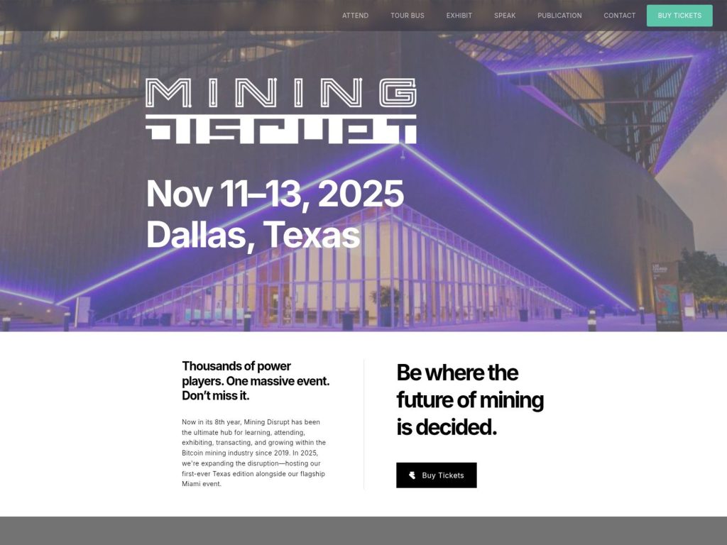 Mining Disrupt - Event screenshot