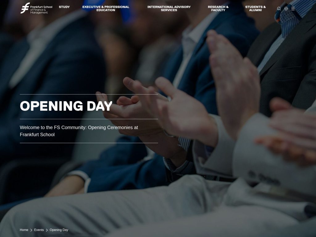 Opening Day website