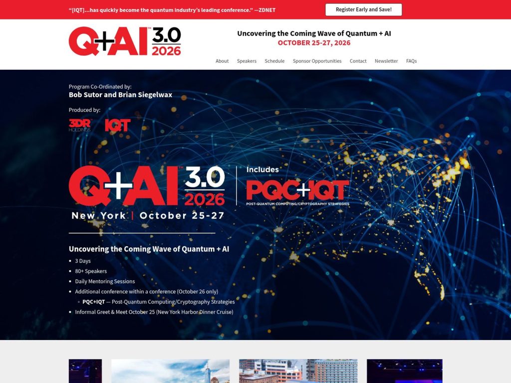 PQC+IQT 2026 website