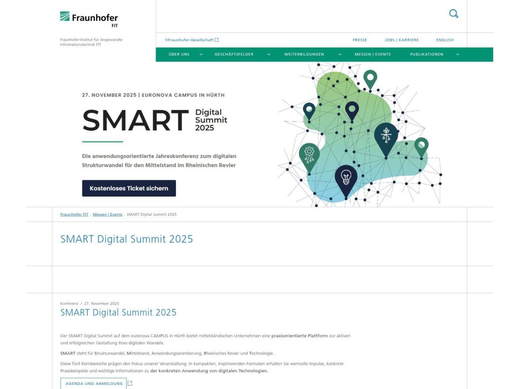SMART Digital Summit 2025 - Event screenshot