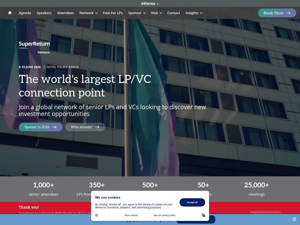 SuperVenture website