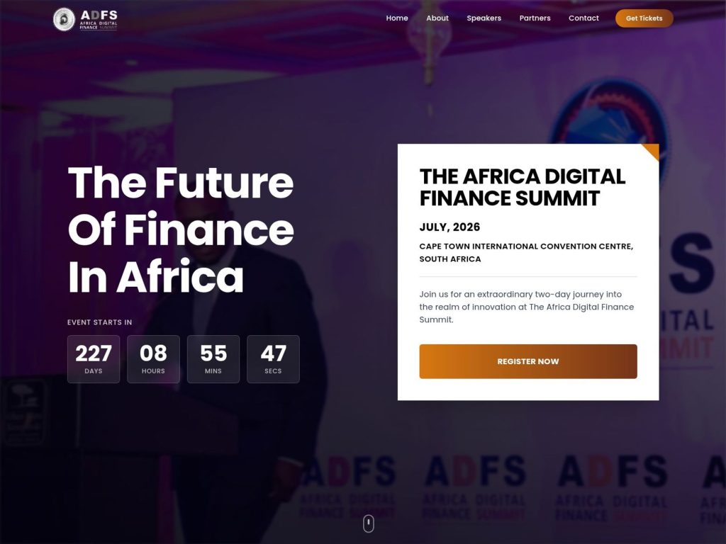 The Future Of Finance In Africa website