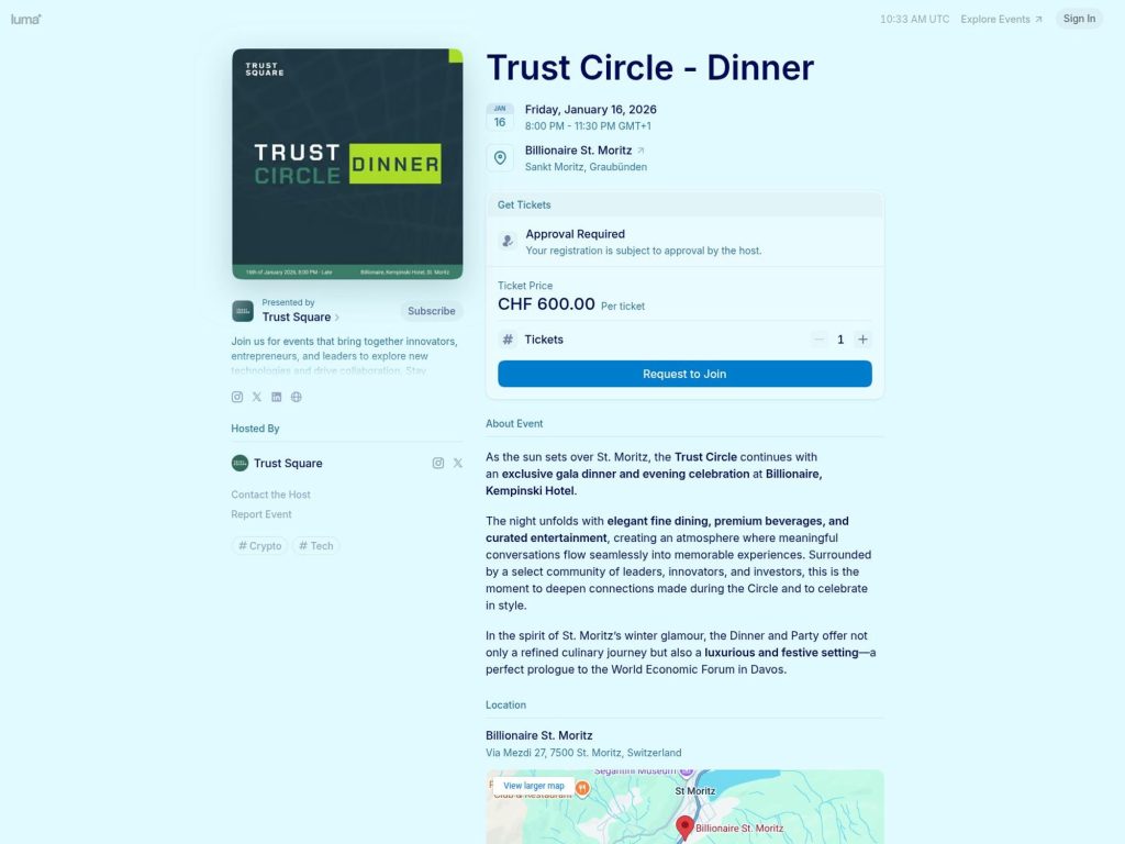 Trust Circle - Dinner image