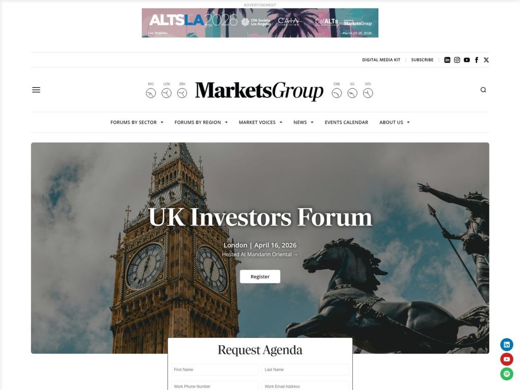 UK Investors Forum website