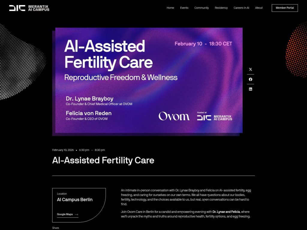 AI-Assisted Fertility Care - Reproductive Freedem & Wellness
