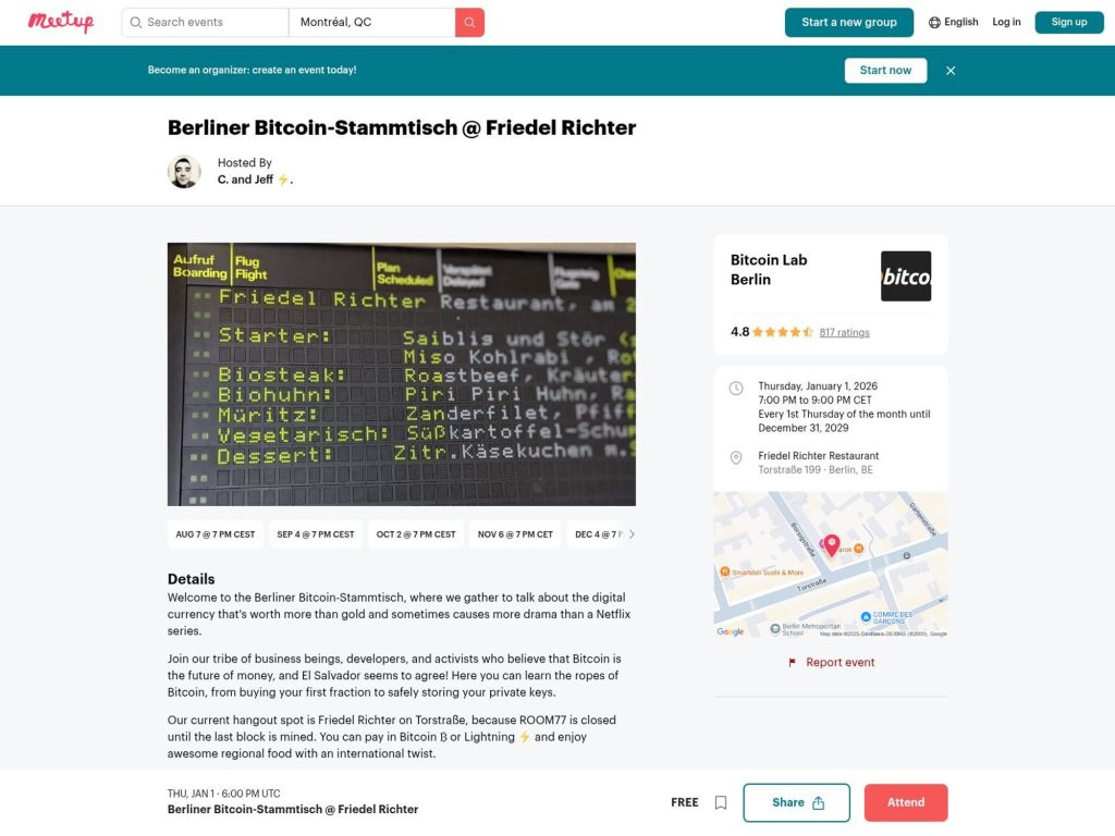 Berliner Bitcoin-Stammtisch Januar 2026 image