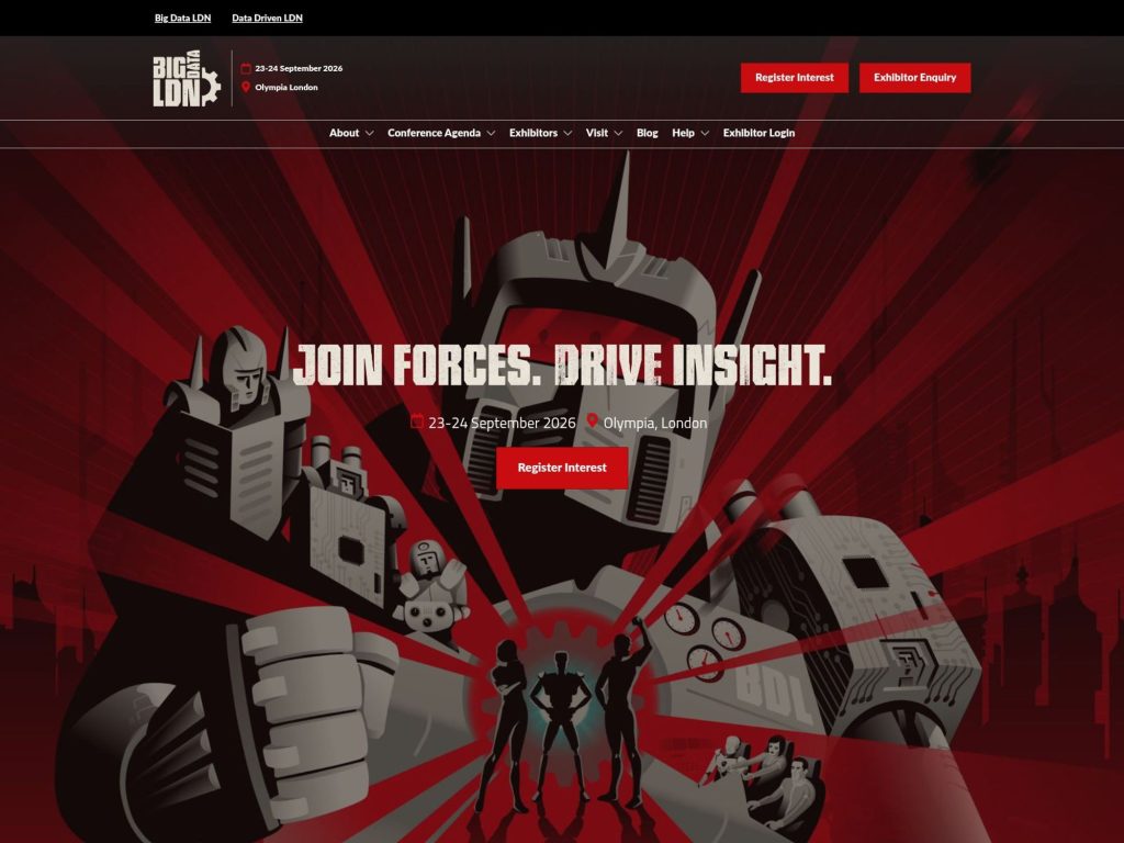 Big Data LDN website