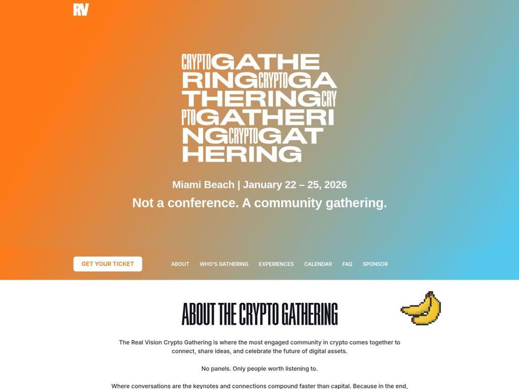 Crypto Gathering 2026 image