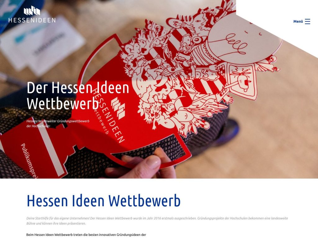 Hessen Ideen Wettbewerb 2026 website