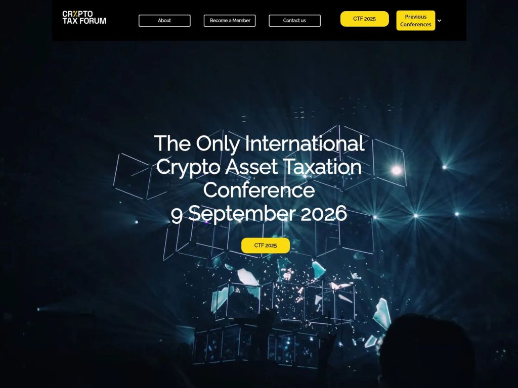 Crypto Tax Forum website